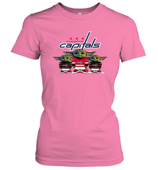 Washington Capitals Star Wars Logo Baby Yoda Women's T-Shirt - PrimaryTee