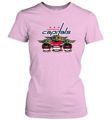 Washington Capitals Star Wars Logo Baby Yoda Women's T-Shirt - PrimaryTee