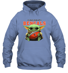 Baby Yoda Loves The Cincinnati Bengals Star Wars NFL Shirts Hoodie - PrimaryTee