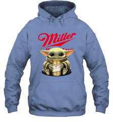 Baby Yoda Hugs Miller High Life Beer Star Wars Shirts Hoodie - PrimaryTee