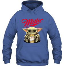 Baby Yoda Hugs Miller High Life Beer Star Wars Shirts Hoodie - PrimaryTee