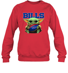 Baby Yoda Loves The Buffalo Bills Star Wars NFL Shirts Sweatshirt - PrimaryTee