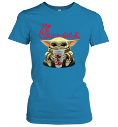 Baby Yoda Hugs Chick Fil A Cup Star Wars Shirts Women's T-Shirt - PrimaryTee