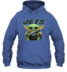 Baby Yoda Loves The New York Jets Star Wars NFL Shirts Hoodie - PrimaryTee