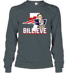 New England Patriots 7 Billieve vs Buffalo Bills Shirt Long Sleeve T-Shirt - PrimaryTee