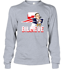 New England Patriots 7 Billieve vs Buffalo Bills Shirt Long Sleeve T-Shirt - PrimaryTee