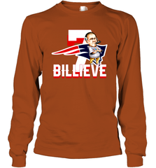 New England Patriots 7 Billieve vs Buffalo Bills Shirt Long Sleeve T-Shirt - PrimaryTee