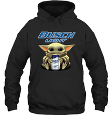 Baby Yoda Hugs Busch Light Beer Star Wars Shirts Hoodie - PrimaryTee