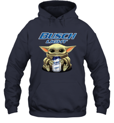 Baby Yoda Hugs Busch Light Beer Star Wars Shirts Hoodie - PrimaryTee