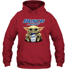 Baby Yoda Hugs Busch Light Beer Star Wars Shirts Hoodie - PrimaryTee