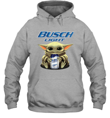 Baby Yoda Hugs Busch Light Beer Star Wars Shirts Hoodie - PrimaryTee