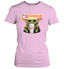 Baby Yoda Hugs Dunkin' Donuts Cup Star Wars Shirts Women's T-Shirt - PrimaryTee