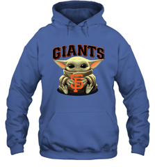 Baby Yoda Hugs The San Francisco Giants Shirts Hoodie - PrimaryTee