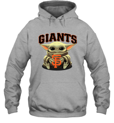 Baby Yoda Hugs The San Francisco Giants Shirts Hoodie - PrimaryTee