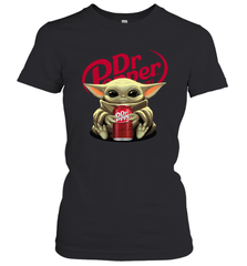 Baby Yoda Hugs Dr Pepper Can Star Wars Shirts Women's T-Shirt - PrimaryTee