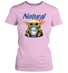 Baby Yoda Hugs Natural Light Beer Star Wars Shirts Women's T-Shirt - PrimaryTee