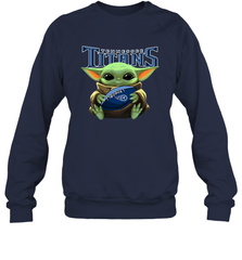 Baby Yoda Loves The Tennessee Titans Star Wars NFL Shirts Sweatshirt - PrimaryTee