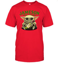 Baby Yoda Hugs Jameson Irish Whiskey Star Wars Shirts Men's T-Shirt - PrimaryTee