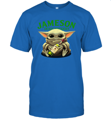 Baby Yoda Hugs Jameson Irish Whiskey Star Wars Shirts Men's T-Shirt - PrimaryTee