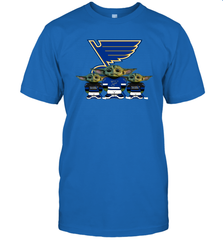 St Louis Blues Star Wars Logo Baby Yoda Men's T-Shirt - PrimaryTee