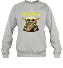 Baby Yoda Hugs Captain Morgan Bottle Star Wars Shirts Sweatshirt - PrimaryTee
