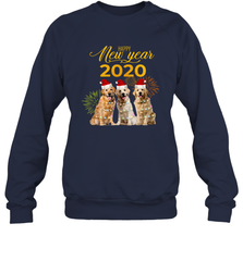 Golden Retriever Happy New Year 2020 Shirt Sweatshirt - PrimaryTee