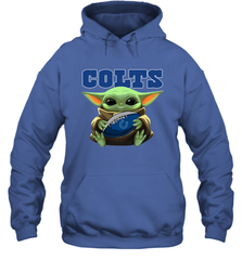 Baby Yoda Loves The Indianapolis Colts Star Wars NFL Shirts Hoodie - PrimaryTee