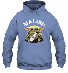 Baby Yoda Hugs Malibu Bottle Star Wars Shirts Hoodie - PrimaryTee