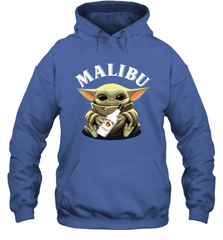 Baby Yoda Hugs Malibu Bottle Star Wars Shirts Hoodie - PrimaryTee