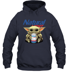 Baby Yoda Hugs Natural Light Beer Star Wars Shirts Hoodie - PrimaryTee