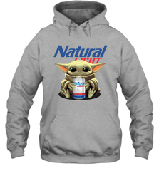 Baby Yoda Hugs Natural Light Beer Star Wars Shirts Hoodie - PrimaryTee