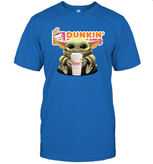 Baby Yoda Hugs Dunkin' Donuts Cup Star Wars Shirts Men's T-Shirt - PrimaryTee