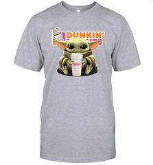 Baby Yoda Hugs Dunkin' Donuts Cup Star Wars Shirts Men's T-Shirt - PrimaryTee