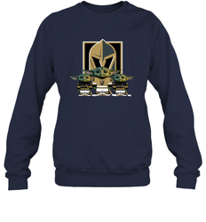 Vegas Golden Knights Star Wars Logo Baby Yoda Sweatshirt - PrimaryTee