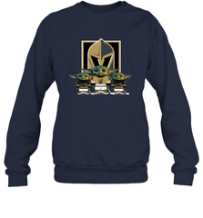 Vegas Golden Knights Star Wars Logo Baby Yoda Sweatshirt - PrimaryTee