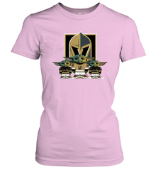 Vegas Golden Knights Star Wars Logo Baby Yoda Women's T-Shirt - PrimaryTee