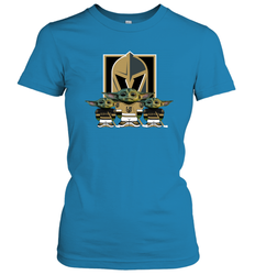 Vegas Golden Knights Star Wars Logo Baby Yoda Women's T-Shirt - PrimaryTee