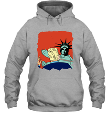 Donald Trump Slap Politics Trump New York Liberty Shirt Hoodie - PrimaryTee