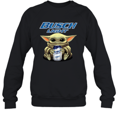 Baby Yoda Hugs Busch Light Beer Star Wars Shirts Sweatshirt - PrimaryTee