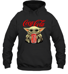 Baby Yoda Hugs Coca Cola Can Star Wars Shirts Hoodie - PrimaryTee