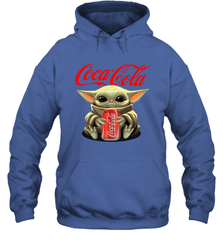 Baby Yoda Hugs Coca Cola Can Star Wars Shirts Hoodie - PrimaryTee