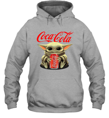 Baby Yoda Hugs Coca Cola Can Star Wars Shirts Hoodie - PrimaryTee