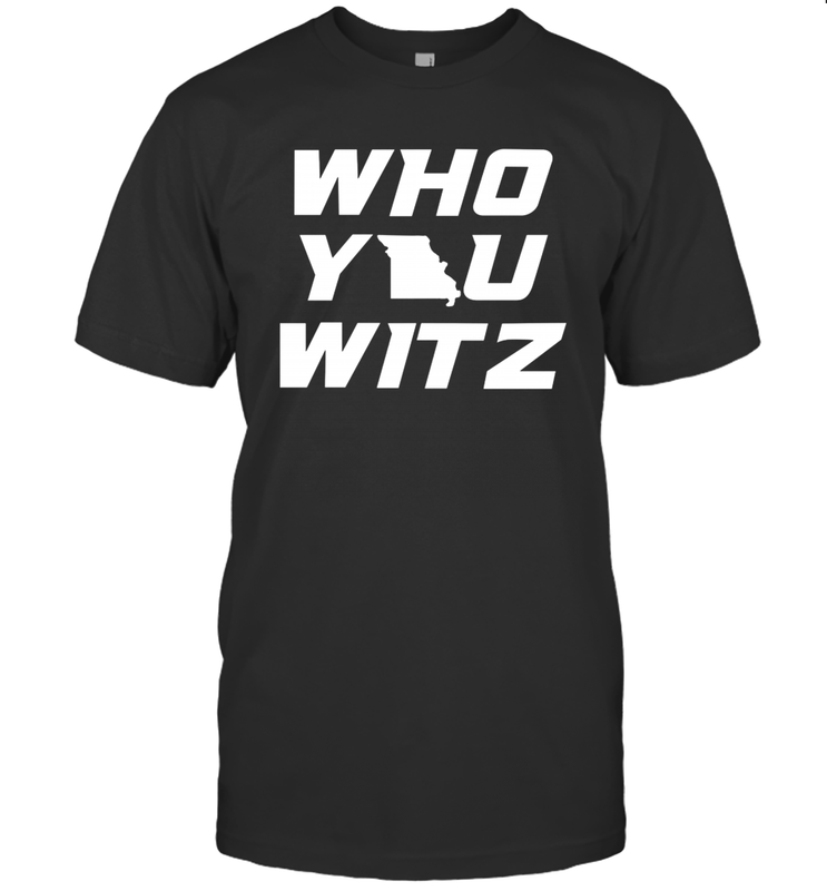 Mizzou Who You Witz Shirt Men's T-Shirt - PrimaryTee