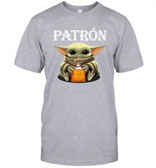 Baby Yoda Hugs Patron Bottle Star Wars Shirts Men's T-Shirt - PrimaryTee