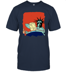Donald Trump Slap Politics Trump New York Liberty Shirt Men's T-Shirt - PrimaryTee