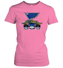 St Louis Blues Star Wars Logo Baby Yoda Women's T-Shirt - PrimaryTee