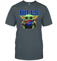 Baby Yoda Loves The Buffalo Bills Star Wars NFL Shirts Men's T-Shirt - PrimaryTee