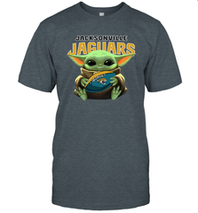 Baby Yoda Loves The Jacksonville Jaguars Star Wars NFL Shirts Men's T-Shirt - PrimaryTee
