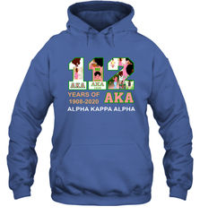 112 Years of Aka Alpha Kappa Alpha 1908 2020 Shirt Hoodie - PrimaryTee