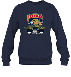 Florida Panthers Star Wars Logo Baby Yoda Sweatshirt - PrimaryTee